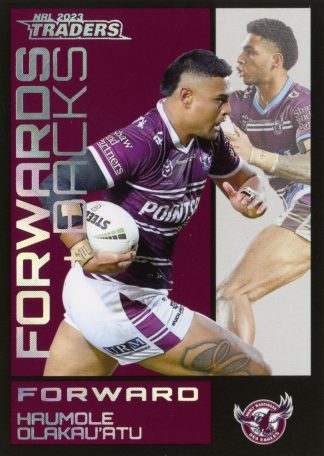 2023 NRL Traders Forwards & Backs - FB11 Haumole Olakau'atu Manly Sea Eagles