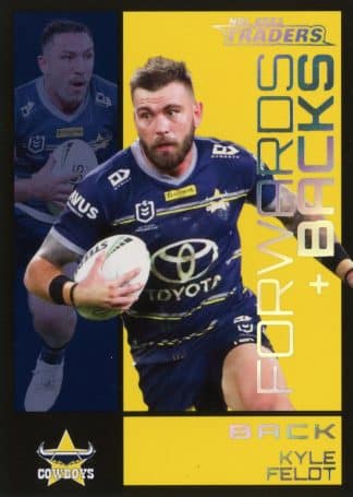 2023 NRL Traders Forwards & Backs - FB18 Kyle Feldt North QLD Cowboys