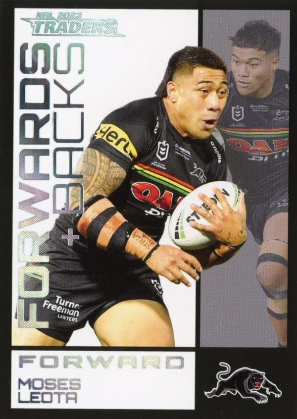 2023 NRL Traders Forwards & Backs - FB21 Moses Leota Penrith Panthers