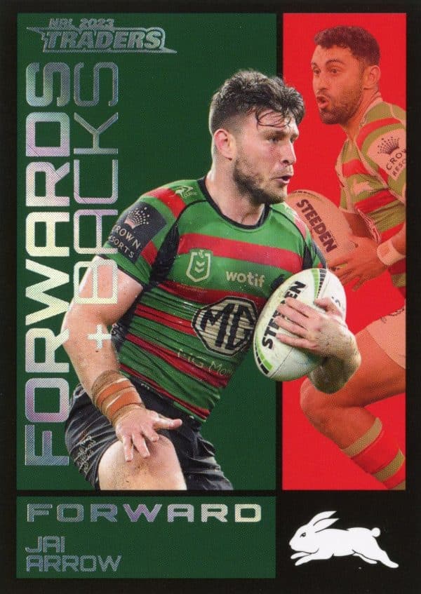 2023 NRL Traders Forwards & Backs - FB23 Jai Arrow South Sydney Rabbitohs