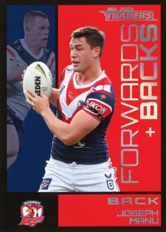 2023 NRL Traders Forwards & Backs - FB28 Joseph Manu Sydney Roosters