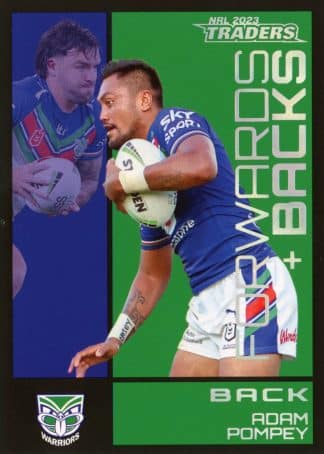 2023 NRL Traders Forwards & Backs - FB30 Adam Pompey Warriors