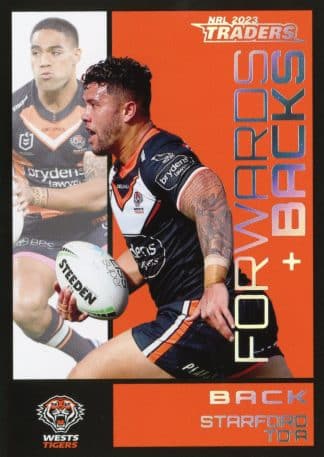 2023 NRL Traders Forwards & Backs - FB32 Starford To’a Wests Tigers