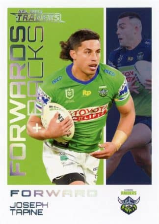 2023 NRL Traders Forwards & Backs Parallel - FBP03 Joseph Tapine Canberra Raiders