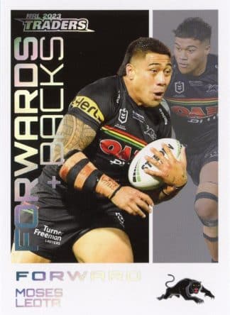 2023 NRL Traders Forwards & Backs Parallel - FBP21 Moses Leota Penrith Panthers