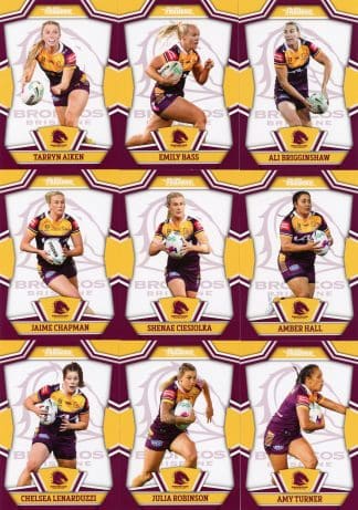 2023 NRL Traders NRLW Team Set - Brisbane Broncos