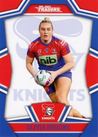 2023 NRL Traders Women - NRLW21 Olivia Higgins Newcastle Knights