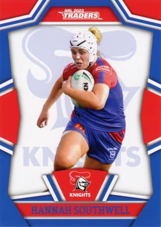 2023 NRL Traders Women - NRLW24 Hannah Southwell Newcastle Knights