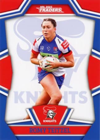 2023 NRL Traders Women - NRLW26 Romy Teitzel Newcastle Knights