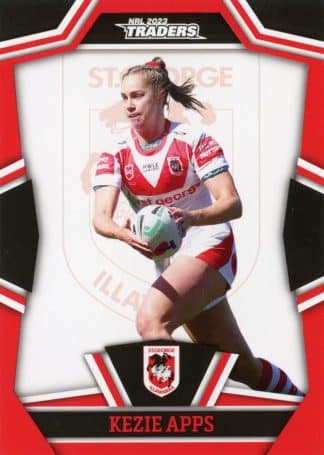 2023 NRL Traders Women - NRLW38 Kezie Apps St George Dragons