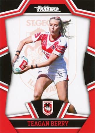 2023 NRL Traders Women - NRLW39 Teagan Berry St George Dragons