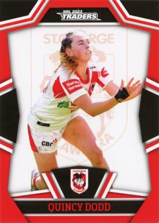 2023 NRL Traders Women - NRLW41 Quincy Dodd St George Dragons