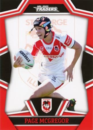 2023 NRL Traders Women - NRLW43 Page McGregor St George Dragons