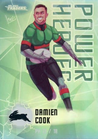 2023 NRL Traders Power Heroes - PH13 Damien Cook South Sydney Rabbitohs
