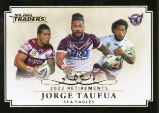 2023 NRL Traders Retirements - R10 Jorge Taufua Manly Sea Eagles