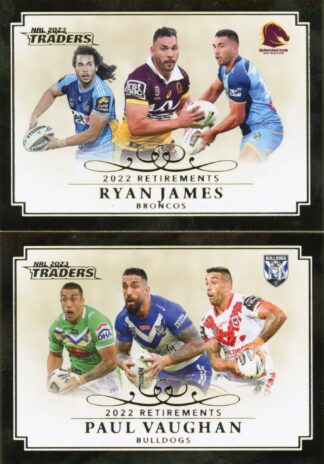 2023 NRL Traders Retirements