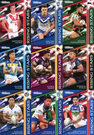 2023 NRL Traders Rising Star Set - Full Set 48 Cards