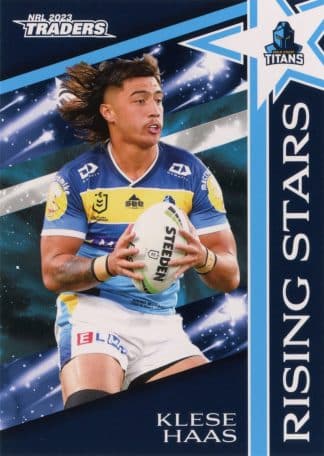 2023 NRL Traders Rising Stars - RS15 Klese Haas Gold Coast Titans