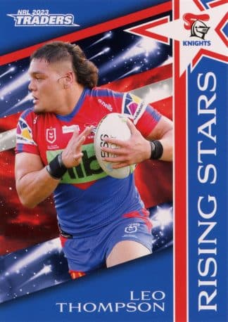 2023 NRL Traders Rising Stars - RS24 Leo Thompson Newcastle Knights