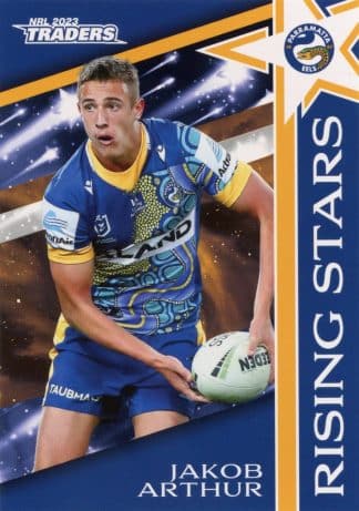 2023 NRL Traders Rising Stars - RS28 Jakob Arthur Parramatta Eels