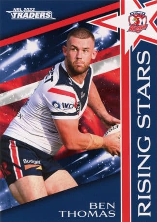 2023 NRL Traders Rising Stars - RS42 Ben Thomas Sydney Roosters