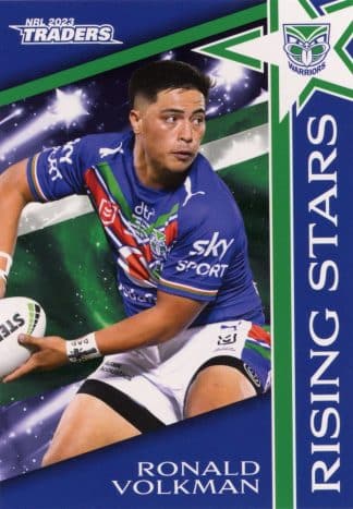 2023 NRL Traders Rising Stars - RS45 Ronald Volkman Warriors