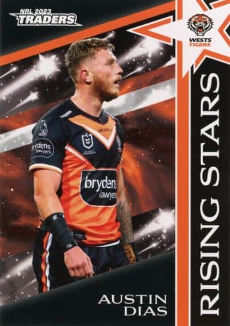 2023 NRL Traders Rising Stars - RS46 Austin Dias Wests Tigers