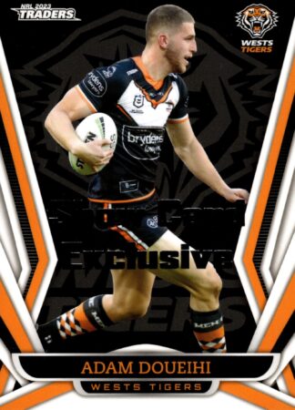 2023 NRL Traders Show Card Exclusive - 152 Adam Doueihi Wests Tigers
