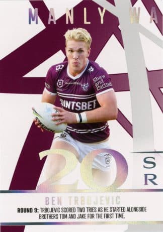 2023 NRL Traders Season To Remember - SR16 Ben Trbojevic Manly Sea Eagles