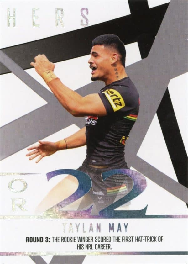 2023 NRL Traders Season To Remember - SR33 Taylan May Penrith Panthers
