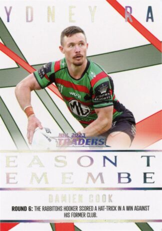 2023 NRL Traders Season To Remember - SR35 Damien Cook South Sydney Rabbitohs