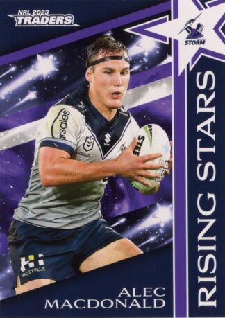 2023 NRL Traders Rising Stars - RS20 Alec MacDonald Melbourne Storm