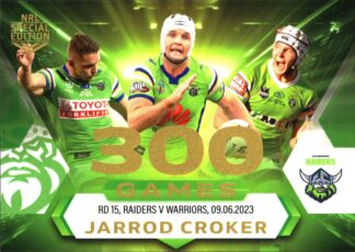 2023 NRL Player In Focus 300 Games - IF03 Jarrod Croker Canberra Raiders