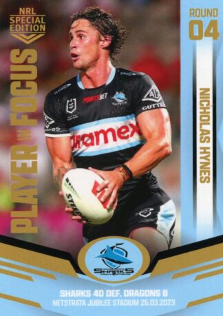 2023 NRL Player In Focus - IF04 Nicholas Hynes Cronulla Sharks