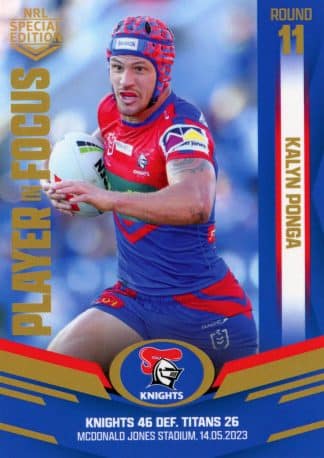 2023 NRL Player In Focus - IF11 Kalyn Ponga Newcastle Knights