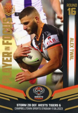 2023 NRL Player In Focus - IF16 Alex Twal Wests Tigers