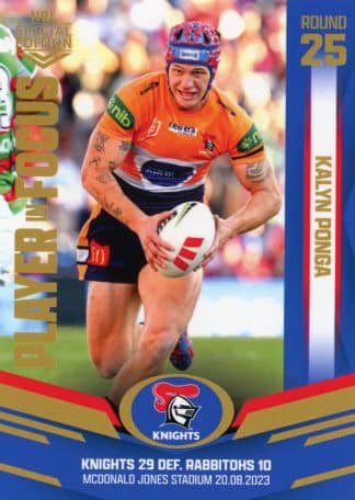 2023 NRL Player In Focus - IF25 Kalyn Ponga Newcastle Knights