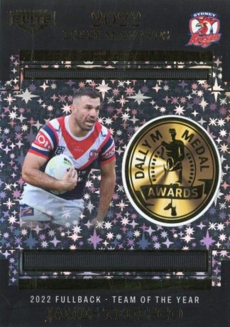 2023 NRL Elite Dally M Awards Priority - DMP02 James Tedesco Sydney Roosters