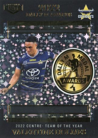 2023 NRL Elite Dally M Awards Priority - DMP06 Valentine Holmes North QLD Cowboys