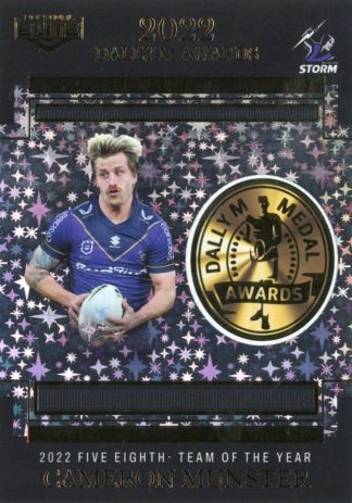 2023 NRL Elite Dally M Awards Priority - DMP07 Cameron Munster Melbourne Storm