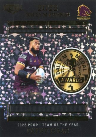 2023 NRL Elite Dally M Awards Priority - DMP12 Payne Haas Brisbane Broncos