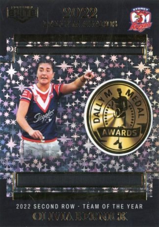 2023 NRL Elite Dally M Awards Priority - DMP29 Olivia Kernick Sydney Roosters