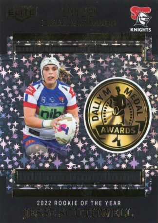 2023 NRL Elite Dally M Awards Priority - DMP35 Jesse Southwell Newcastle Knights