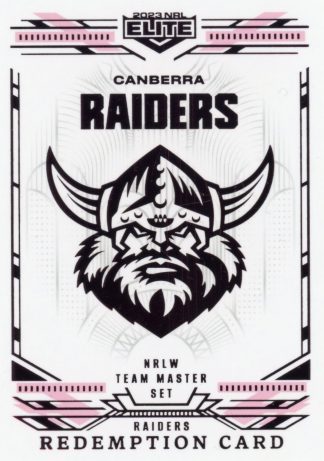 2023 NRL Elite NRLW Pink Diamond Mojo Redemption - PDR02 Canberra Raiders