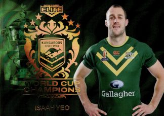 2023 NRL Elite World Cup Champions Priority - WCCP18 Isaah Yeo Kangaroos