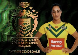 2023 NRL Elite World Cup Champions Priority - WCCP27 Yasmin Clydsdale Jillaroos