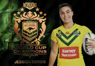 2023 NRL Elite World Cup Champions Priority - WCCP34 Jessica Sergis Jillaroos