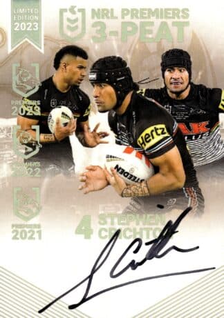 2023 NRL Premiers Signature Collection - PS05 Stephen Crichton Penrith Panthers