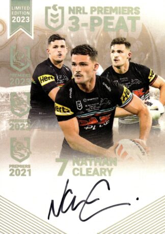 2023 NRL Premiers Signature Collection - PS08 Nathan Cleary Penrith Panthers