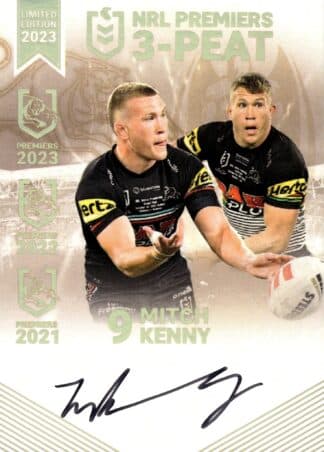 2023 NRL Premiers Signature Collection - PS10 Mitch Kenny Penrith Panthers